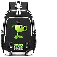 Anime Plants vs. Zombies Backpack Shoulder Bag Bookbag School Bag Daypack Color c10