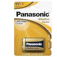 Panasonic Alkaline Power 6LR61APB/1BP – BATTERY 9 V E-Block 9 V – Alkalim Angan