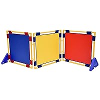 Children's Factory Big Screen Square PlayPanel Set, Kids Room Divider, Classroom Privacy Screen, Set of 3