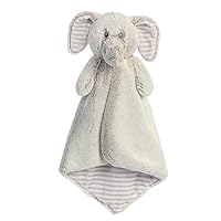 ebba™ Snuggly Cuddlers Luvster™ Elvin Elephant Baby Stuffed Animal - Comforting Companion - Security and Sleep Aid - Gray 16 Inches