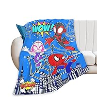 Cartoon Blanket Soft Flannel Blankets for Home Decor Manga Movie Splicing Bedding Couch Living Room All Season 52“x42