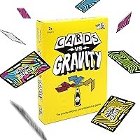 Big Potato Cards vs Gravity: The Gravity-Defying, Card-Balancing Travel Game | Fun Card Stacking Game Perfect for Vacations and Camping | 2-4 Players