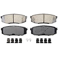 Wagner QuickStop ZD1304 Rear Disc Brake Pad Set for 2007 Toyota Tundra