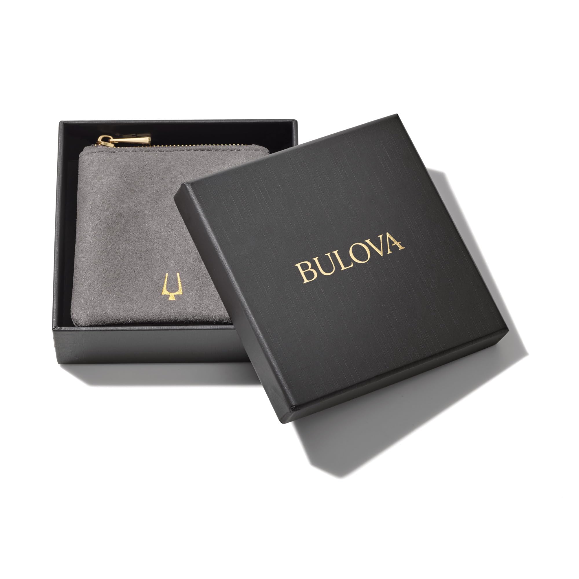 Bulova Jewelry Men's Rhodium Plated Sterling Silver Tennis Bracelet with 5mm White Topaz, Length 8