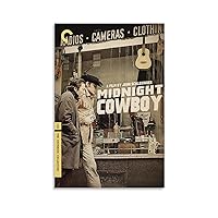 Movie Posters Midnight Cowboy (2) Wall Art Paintings Canvas Wall Decor Home Decor Living Room Decor Aesthetic 20x30inch(50x75cm) Unframe-Style