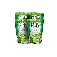 Drink Mix Limeade | Klass Aguas Frescas | Flavors From Natural Sources, No Artificial Flavors, With Vitamin C (Makes 7 to 9 Quarts) 14.1 Oz Family Pack (4-Pack)
