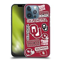 Head Case Designs Officially Licensed University of Oklahoma OU Collage Hard Back Case Compatible with Apple iPhone 13 Pro