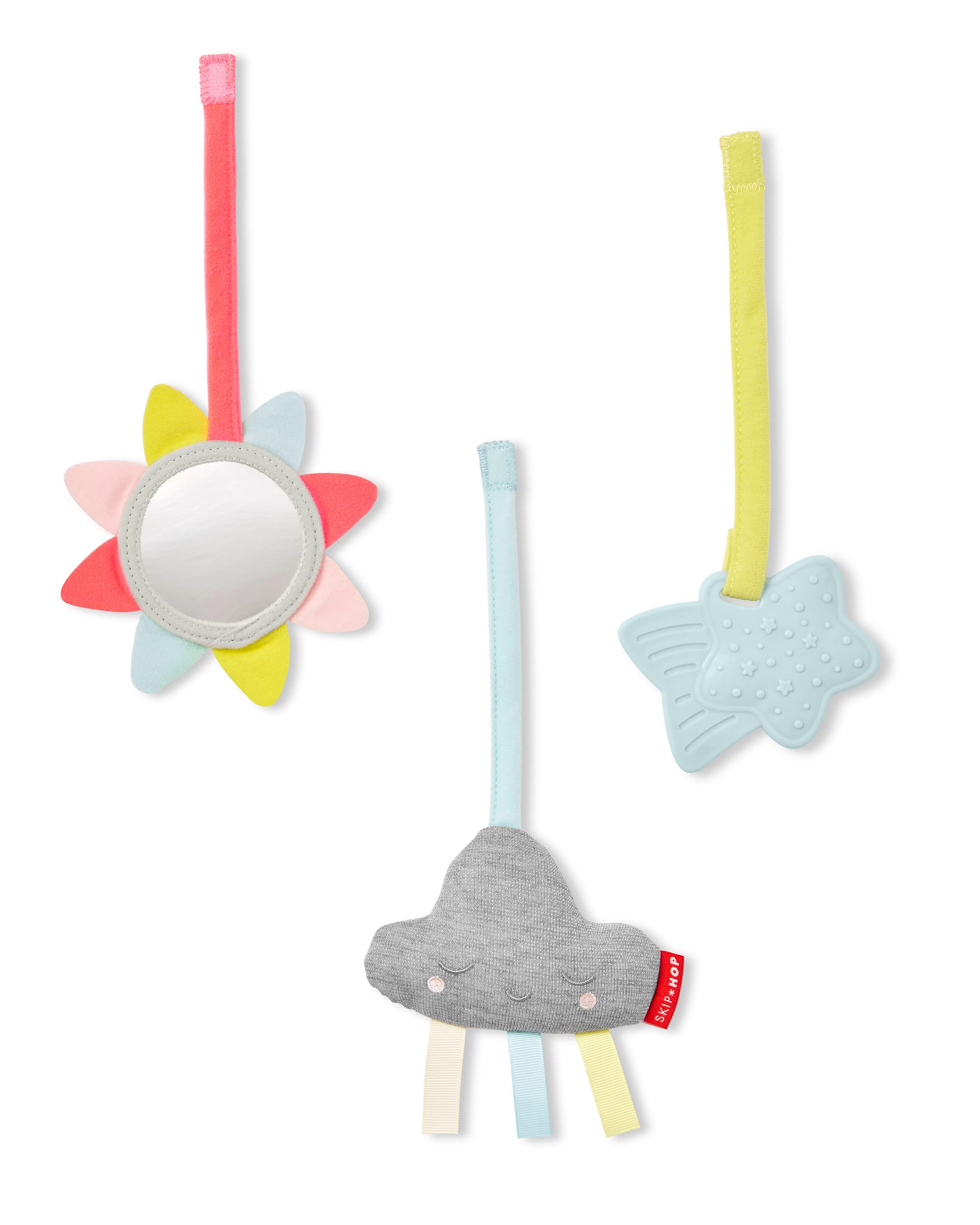 Skip Hop Wooden Baby Gym, Silver Lining Cloud Activity Gym
