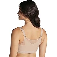 Leonisa Comfortable Front Closure Posture Corrector Bra with Contour Cups - Wireless Bras for Women