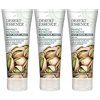 Desert Essence Pistachio Foot Repair Cream - 3.5 Fl Ounce - Pack of 3 - Restores Softness - Skin Repair & Renewal - Pistachio Nut Oil - Shea Butter - Macadamia Seed Oil - Cruelty-Free