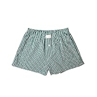 Women Pajamas Shorts Y2k Plaid Elastic Waist Boxer Pj Bottoms Casual Lounge Sleep Shorts