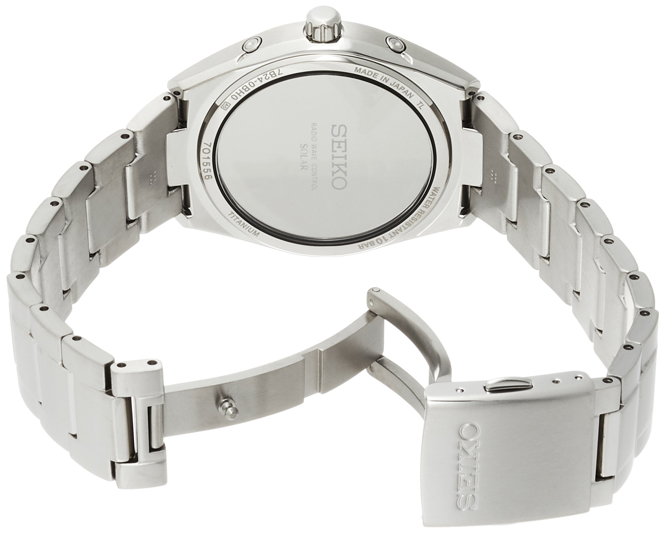 Buy Brights SAGZ087 Men's Watch, Solar Radio, Titanium Model, Sapphire  Glass, Black Dial, Silver, Dial color - black, Wristwatch, Solar Radio,  Titanium Model, Black Dial | Fado168
