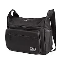 BB Field SM2101 Men's Shoulder Bag, Cross-body Design, A4, Wide, Waterproof, Lightweight, Unisex