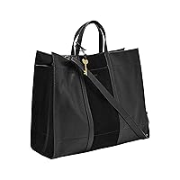 Fossil Women's Carmen Leather Tote Purse Handbag for Women