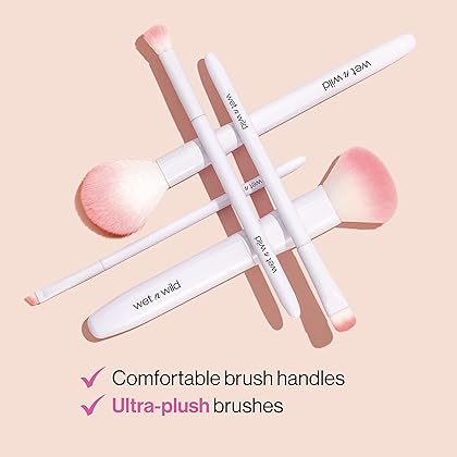 wet n wild Crease Brush, Eyeshadow Blending Brush, Precision Application, Ergonomic Handle