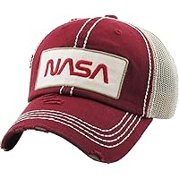 NASA Spaceship Alien Vintage Dad Hat Baseball Cap Polo Style Adjustable Unisex
