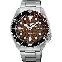 SEIKO SRPJ47K1,Men's Sport,Automatic,Stainless Case,Rotating,Day & Date,100m WR,SRPJ47