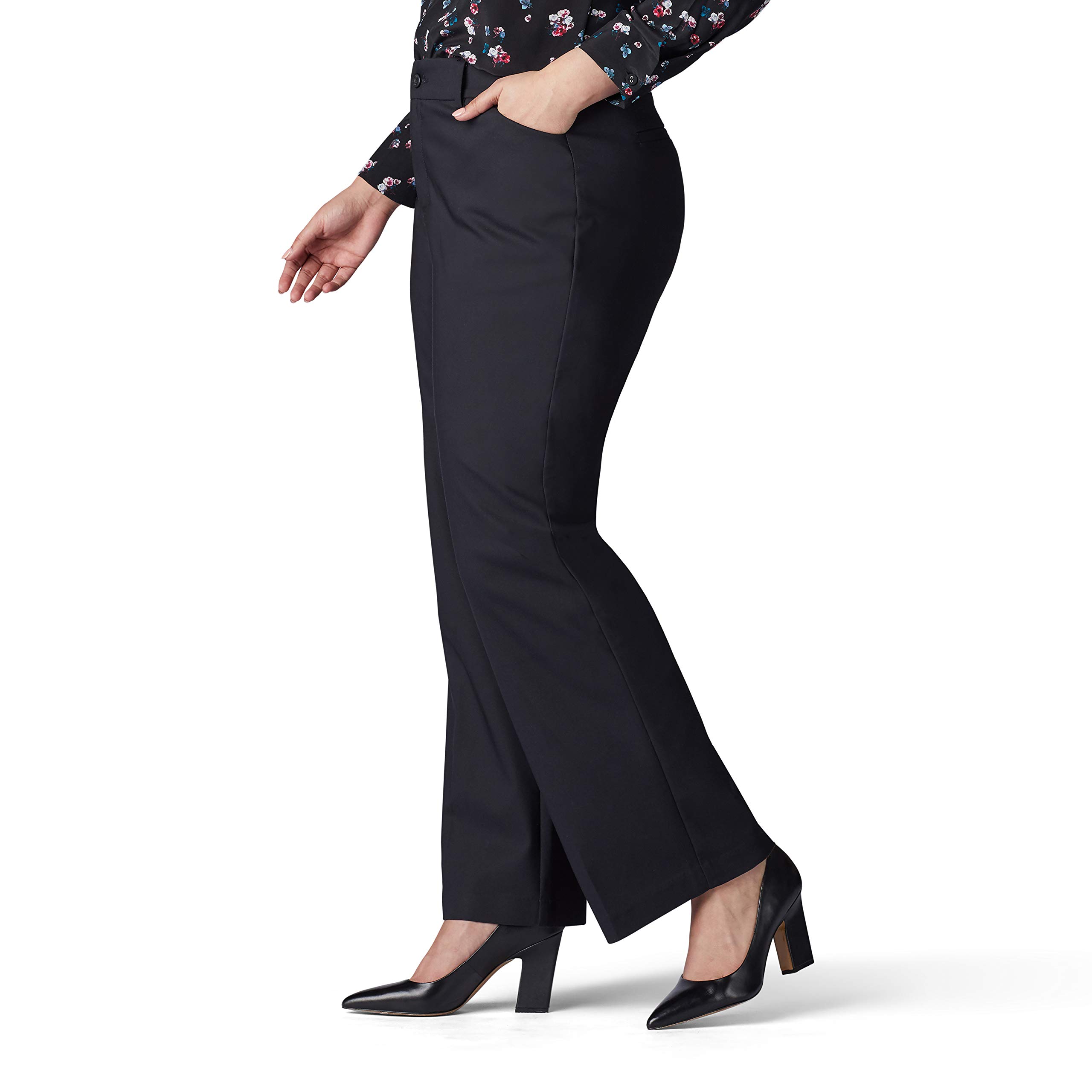 Lee Women's Plus Size Ultra Lux Comfort with Flex Motion Trouser Pant