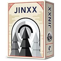 Looney Labs Jinxx Pyramid Board Game - Simple Rules with Stacks of Strategy!
