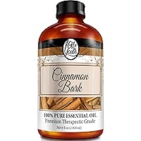 Oil of Youth Essential Oils 8oz - Cinnamon Bark Essential Oil - 8 Fluid Ounces