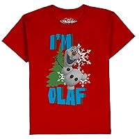 Disney Frozen Big Boys' I'm Olaf Tee