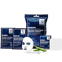 Nutri-Glow Advanced Organics De-Tan & Dullness Removal Bleach for Skin Brightening and Hair Lightening (6 in 1) - 20g, All Skin type
