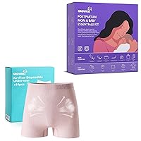 Postpartum Recovery Essentials Kit with Disposable Postpartum Underwear for Women