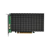 HighPoint 4-Port M.2 Rocket 1104 PCIe Gen3 NVMe HBA for Windows, Mac, Linux and, VMWare Systems.