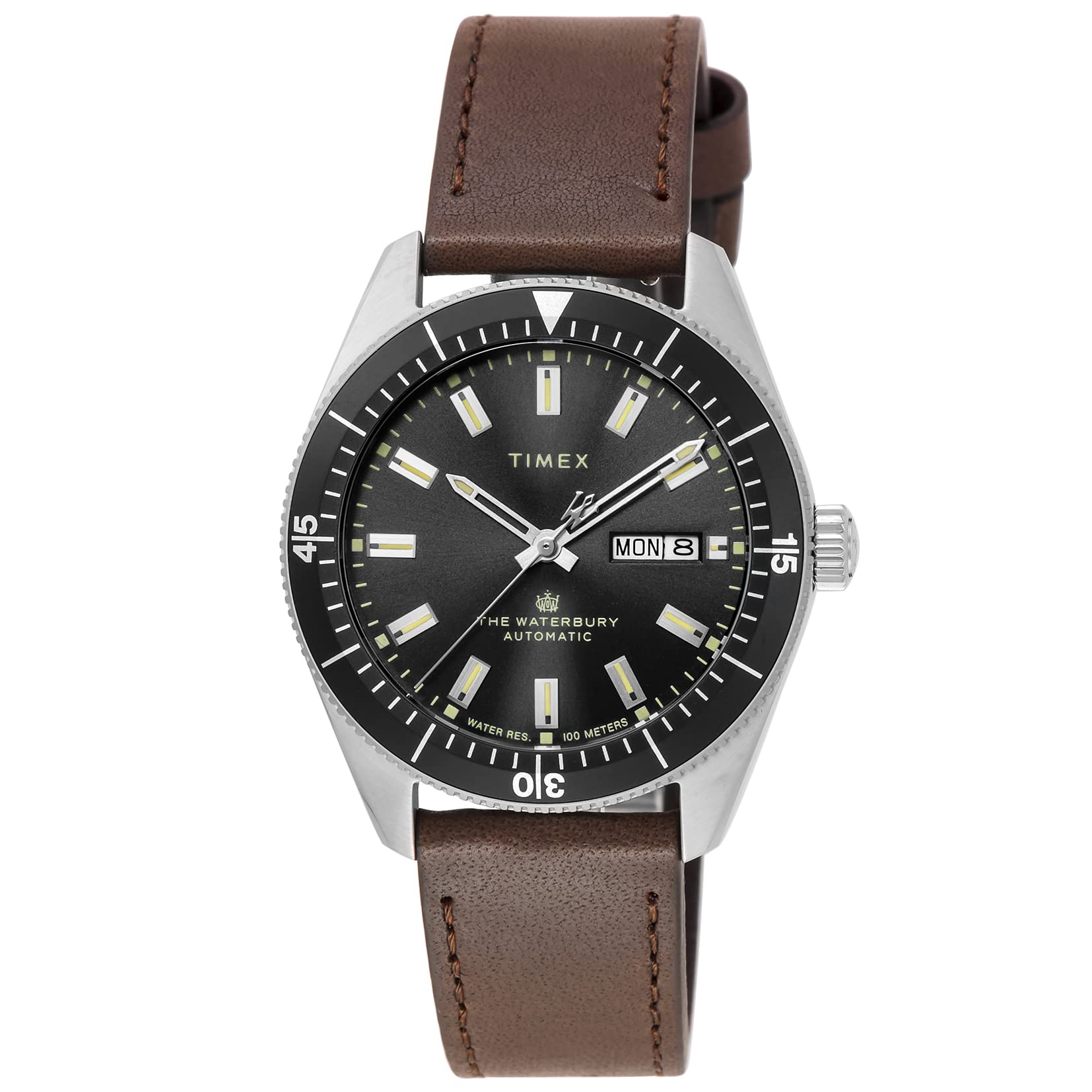 Mua TIMEX TW2V24800 Waterbury Dive Automatic Men's Watch, Brown, Black trên  Amazon Nhật chính hãng 2023 | Giaonhan247