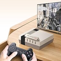 Kinhank 65,000+ Retro Games Console, Super Console X Cube Classic Game Consoles,50+ Emulators for 4K TV HD/AV Output,4 USB Port, Dual Wireless Controllers,Support WiFi/LAN,Gift for Friends(Cube 256G)