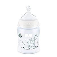 NUK Smooth Flow Anti Colic Baby Bottle, 5 oz, Horse