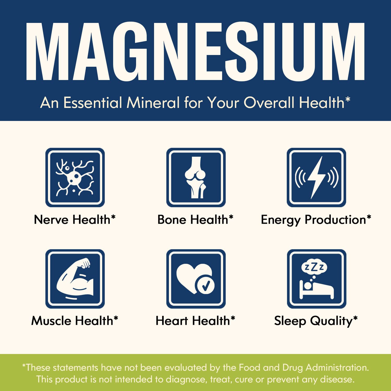 FoodForth Magnesium Glycinate, 160mg Elemental Magnesium, Chelated for Superior Absorption, Gentle on Stomach, Supports Muscle, Nerve, Heart Health, Non-GMO, No Gluten, Made in USA, 90 Veggie Capsules