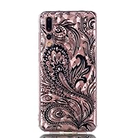 Soft TPU Case for Huawei P20 PRO, Slim & Light Weight, Phoenix Tail Printed on Clear Cover