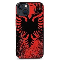 Albanian Flag of Eagle Bird Phone Case Drop Protective Funny Graphic TPU Cover for iPhone 13 Pro Max/iPhone 13 Pro/iPhone 13/iPhone 13 Mini IPhone13