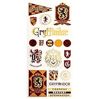 Paper House Productions Harry Potter Hogwarts Gryffindor House Shiny Foil Enamel Effect Sticker Sheet for Crafts, Scrapbooking & Collecting