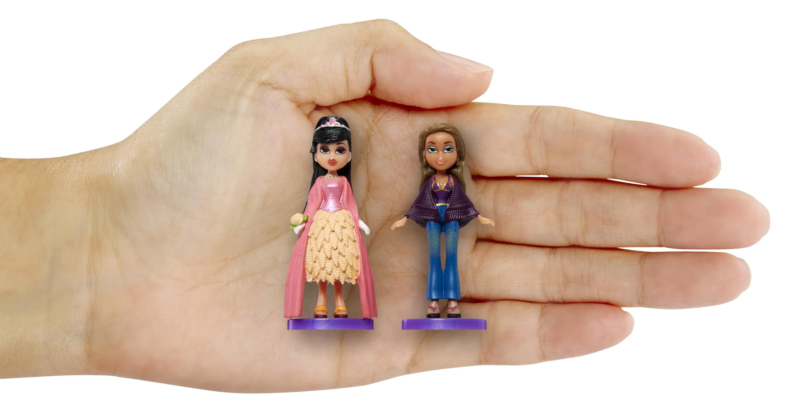 Bratz Mini Series 3 Collectible Figures by MGA's Miniverse, 2 Mini in Each Pack, Blind Packaging Doubles as Display, Y2K Nostalgia, Collectors Ages 6 7 8 9 10+