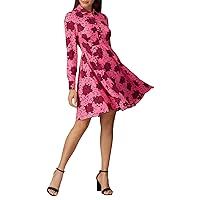 kate spade new york Women's Pink Bubble Dot Smocked Dress