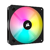CORSAIR iCUE AR120 RGB Digital 120mm ARGB-Compatible Single Fan - Black