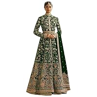 9301 Ready to Wear Indian Pakistani Velvet Anarkali Suit Salwar Kameez Party Women