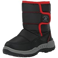 Beverly Hills Polo Club Boy's Insulated Winter Snow Boots Warm Slip Resistant