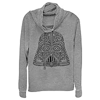 STAR WARS Day of Vader Women's Cowl Neck Long Sleeve Knit Top