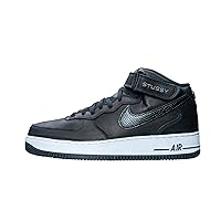 Nike Mens & Grade School Air Force 1 '07 Mid SP Black/Black (DJ7840 001)