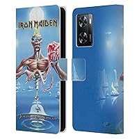 Head Case Designs Officially Licensed Iron Maiden SSOSS Album Covers Leather Book Wallet Case Cover Compatible with Oppo A57s