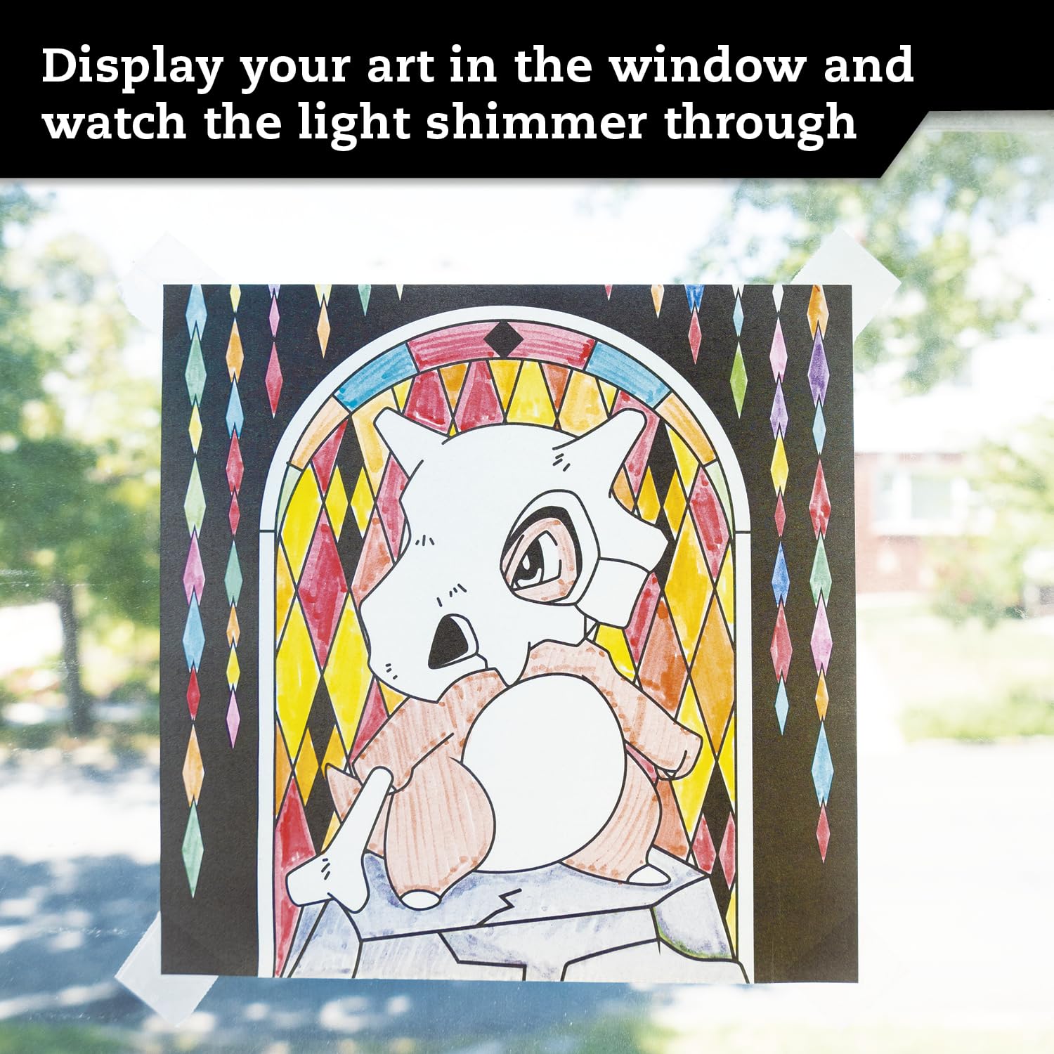 KLUTZ Pokémon Stained Glass Art Craft Kit