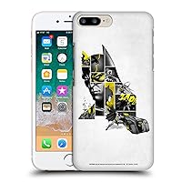 Head Case Designs Officially Licensed Batman DC Comics Collage 80th Anniversary Hard Back Case Compatible with Apple iPhone 7 Plus/iPhone 8 Plus
