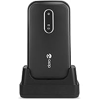 Doro 6620 Unlocked 3G Clamshell Big Button Mobile Phone for Seniors with 2.8