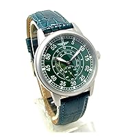 Military Aviator Style Mens Vintage Wrist Watch Custom 1960s USSR Rare Mens Gift