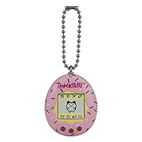 TAMAGOTCHI Bandai Original 42942NBNP Case with Chain - Original Virtual Pet Pink