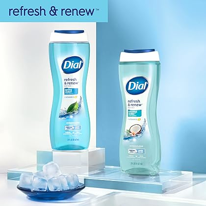 Dial Body Wash, Refresh & Renew Spring Water, 32 fl oz