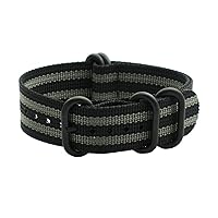Watch Bands - Choice of Color & Width (20mm, 22mm,24mm) - Ballistic Nylon Premium Watch Straps